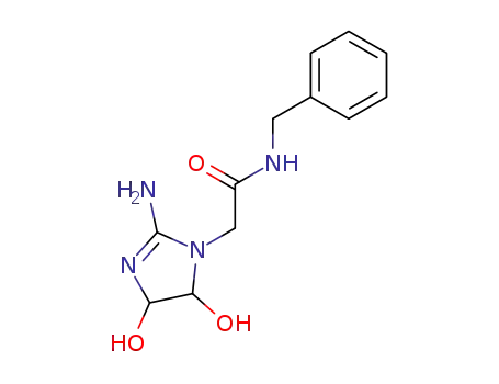 N-benzyl-(2'-amino-4',5'-dihydro-4',5'-dihydroxy-1'-imidazoyl) acetamide
