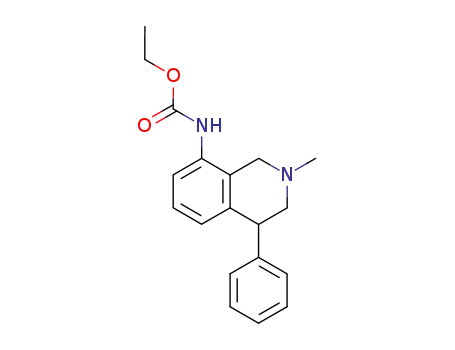 8-<(ethoxycarbonyl)amino>-4-phenyl-2-methyl-1,2,3,4-tetrahydroisoquinoline