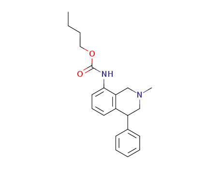 8-butoxycarbonyl-amino-4-phenyl-2-methyl-1,2,3,4-tetrahydro-isoquinoline