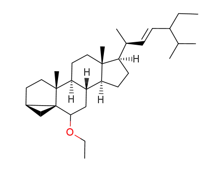 (1aR,3aR,3bS,5aR,6R,8aS,8bS,10aR)-10-Ethoxy-6-((E)-(S)-4-ethyl-1,5-dimethyl-hex-2-enyl)-3a,5a-dimethyl-hexadecahydro-cyclopenta[a]cyclopropa[2,3]cyclopenta[1,2-f]naphthalene