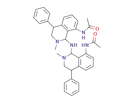 1,1'-Iminobis-(2-methyl-4-phenyl-1,2,3,4-tetrahydro-8-isochinolylacetamid)