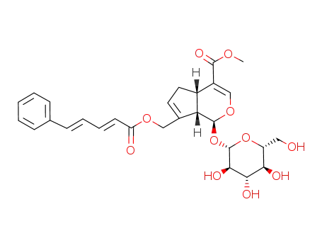 10-O-(5-phenyl-2,4-pentadienoyl)-geniposide