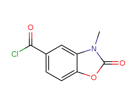 3-methyl-2-oxo-2,3-dihydro-benzooxazole-5-carbonyl chloride