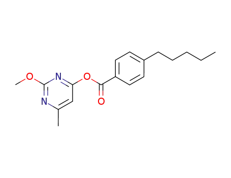 4-Pentyl-benzoic acid 2-methoxy-6-methyl-pyrimidin-4-yl ester