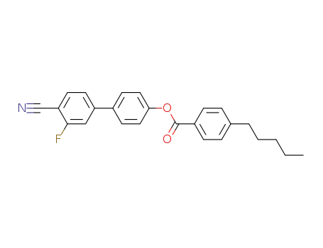 4-cyano-3-fluorobiphenyl-4'-yl 4-pentylbenzoate