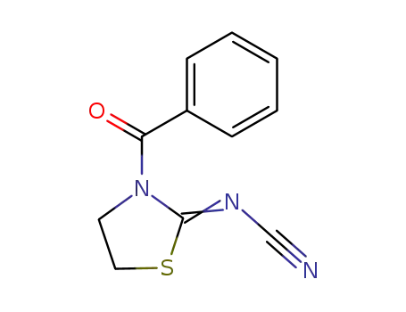 3-Benzoyl-thiazolidin-(2Z)-ylidene-cyanamide