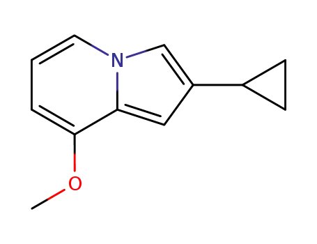 2-Cyclopropyl-8-methoxyindolizine