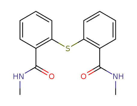 2-(N-methylcarbamoyl)phenyl 2-(methoxycarbonyl)phenyl sulfide