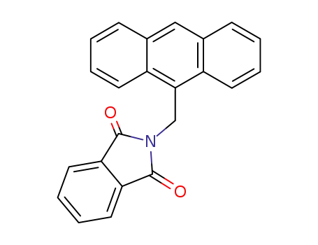 Molecular Structure of 94617-21-7 (1H-Isoindole-1,3(2H)-dione, 2-(9-anthracenylmethyl)-)