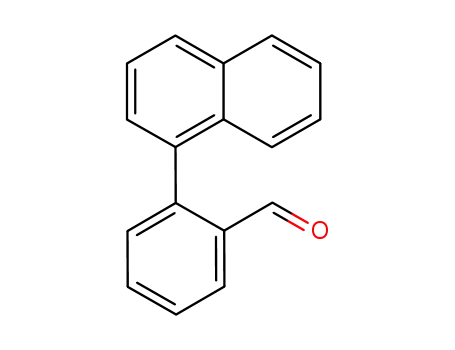 Molecular Structure of 142598-69-4 (2-(1-Naphthalenyl)benzaldehyde)
