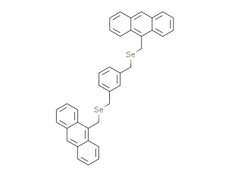 1,3-bis[(selenomethylanthryl)methyl]benzene