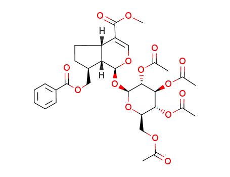 10-O-benzoyladoxoside tetraacetate
