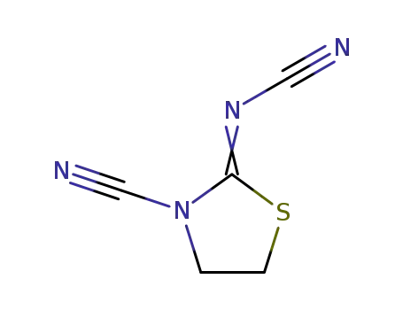 (3-Cyano-1,3-thiazolidin-2-ylidene)cyanamide