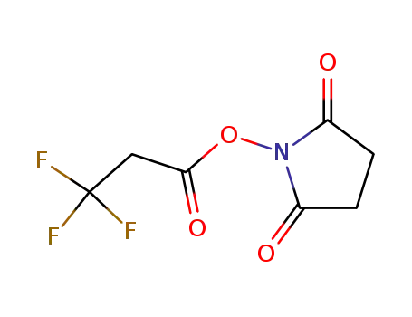 Molecular Structure of 405878-89-9 (2,5-DIOXOPYRROLIDIN-1-YL 3,3,3-TRIFLUOROPROPANOATE)