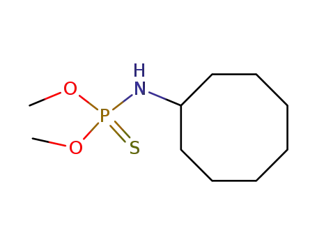 cyclooctyl-thiophosphoramidic acid O,O'-dimethyl ester
