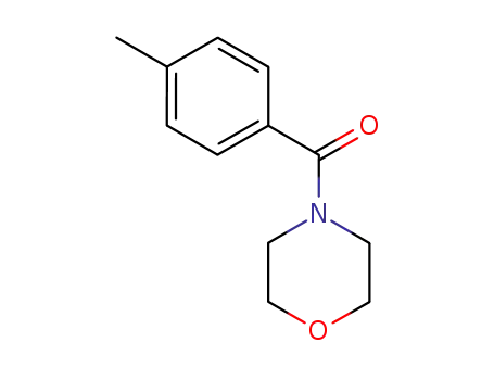 Molecular Structure of 63833-44-3 ((4-Methylphenyl)morpholin-4-ylmethanone)