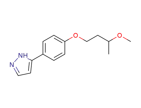 3-[4-(3-methoxybutoxy)phenyl]pyrazole