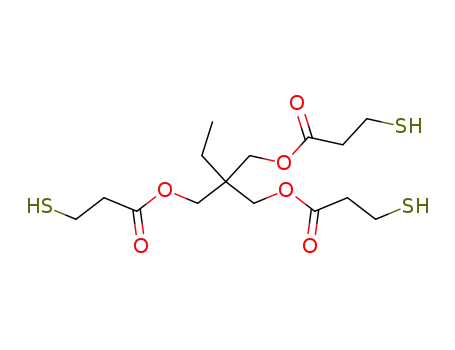 Molecular Structure of 33007-83-9 (TRIMETHYLOLPROPANE TRIS(3-MERCAPTOPROPIONATE))