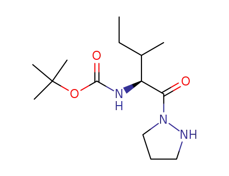 [2-methyl-1-(pyrazolidine-1-carbonyl)-butyl]-carbamic acid tert-butyl ester