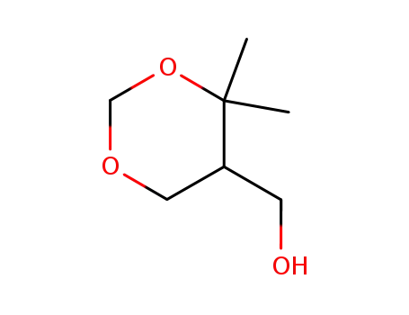 Molecular Structure of 3258-96-6 (4,4-Dimethyl-1,3-dioxane-5-methanol)