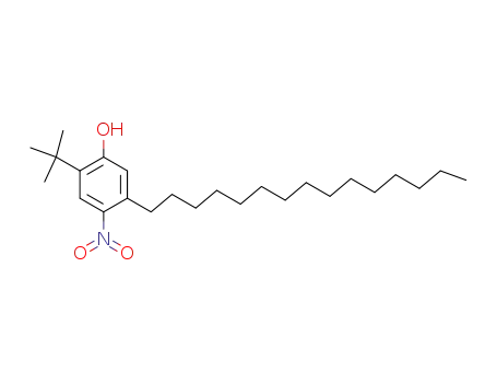 2-tert-butyl-5-n-pentadecyl-4-nitrophenol
