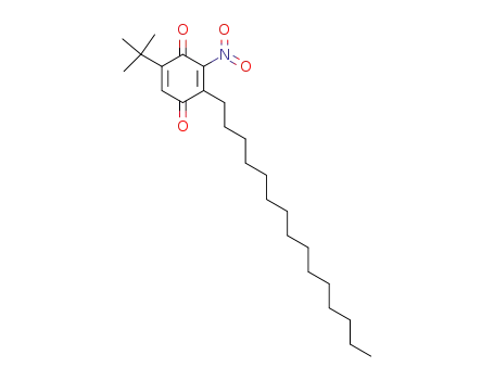 5-tert-butyl-3-nitro-2-pentadecyl-[1,4]benzoquinone