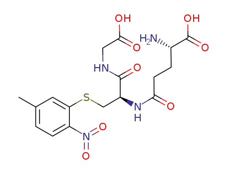 2-amino-4-[1-(carboxymethyl-carbamoyl)-2-(5-methyl-2-nitro-phenylsulfanyl)-ethylcarbamoyl]-butyric acid