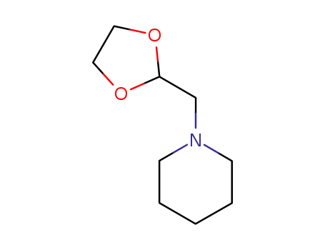1-((1,3-dioxolan-2-yl)methyl)piperidine