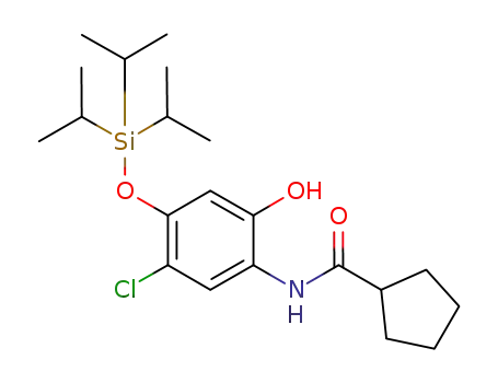 N-{5-chloro-2-hydroxy-4-[(triisopropylsilyl)oxy]phenyl}cyclopentanecarboxamide