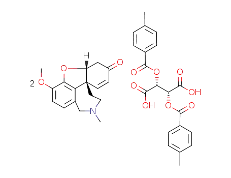 [(+)-narwedine]2[di-p-toluoyl-L-tartrate]