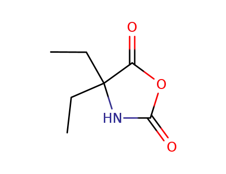 2,5-Oxazolidinedione,  4,4-diethyl-