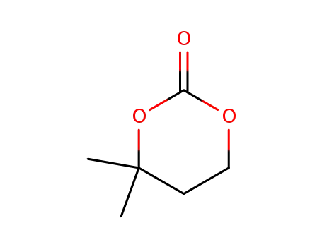 Molecular Structure of 32368-09-5 (1,3-Dioxan-2-one, 4,4-dimethyl-)