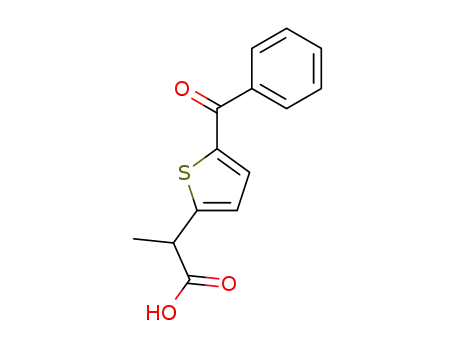 Molecular Structure of 33005-95-7 (Tiaprofenic acid)