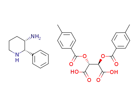 [2S]-phenyl-piperidin-[3S]-yl-amine [2R,3R]-bis(4-methyl-benzyloxy)-succinate