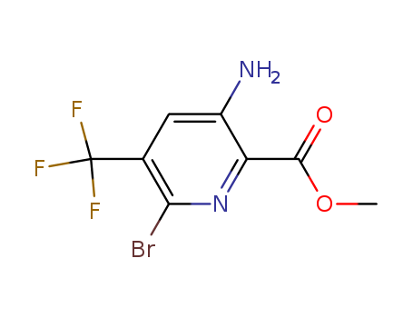 methyl 3-amino-6-bromo-5-(trifluoromethyl)pyridine-2-carboxylate