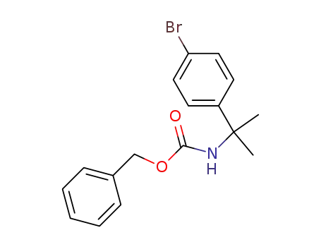 benzyl N-[1-(4-bromophenyl)-1-methylethyl]carbamate