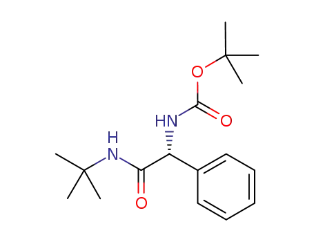 (R)-t-butyl (2-(t-butylamino)-2-oxo-1-phenylethyl)carbamate