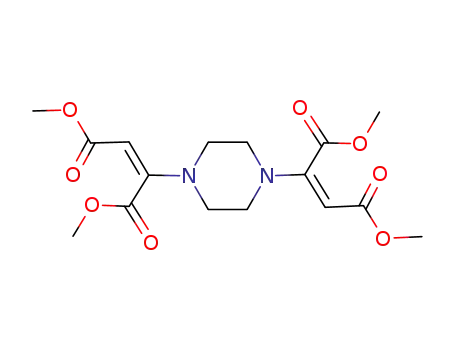 tetramethyl 2,2'-(1,4-piperazindiyl)dimaleate