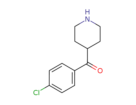 Molecular Structure of 53220-41-0 (4-(4-Chlorobenzoyl)piperidine)