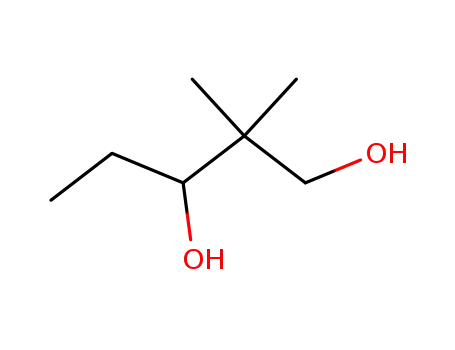 Molecular Structure of 2157-31-5 (2,2-dimethylpentane-1,3-diol)