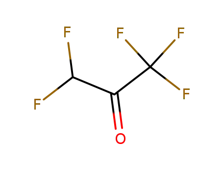 Molecular Structure of 431-71-0 (pentafluoroacetone)