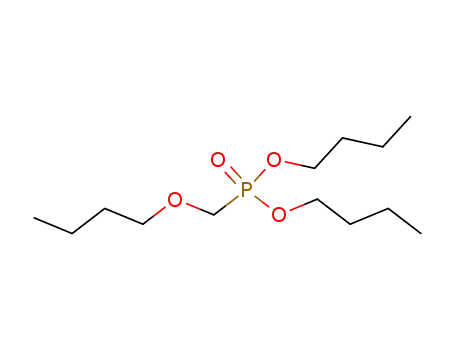 Molecular Structure of 59375-49-4 (Phosphonic acid, (butoxymethyl)-, dibutyl ester)