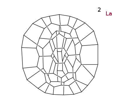 La2 in [80-Ih]fullerene