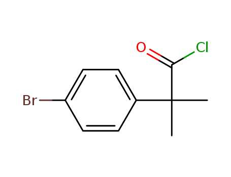 2-(4-bromophenyl)-2-methylpropanoic acid chloride