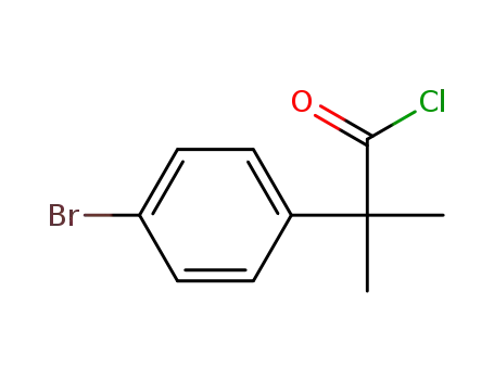 2-(4-broMophenyl)-2-Methylpropanoyl chloride