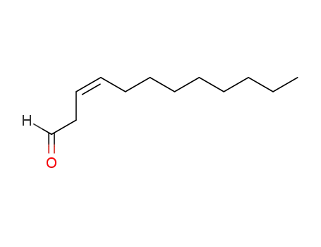 Molecular Structure of 68141-15-1 ((Z)-Dodec-3-en-1-al)