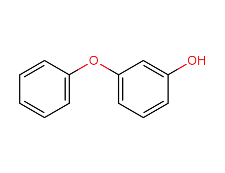 Molecular Structure of 713-68-8 (3-PHENOXYPHENOL)