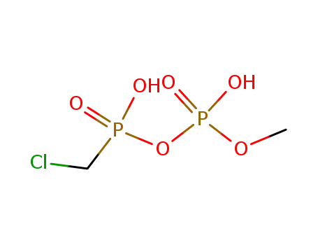 chloromethyl-phosphonic O-methyl-phosphoric monoanhydride