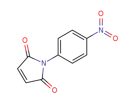 Molecular Structure of 4338-06-1 (N-(4-NITROPHENYL)MALEIMIDE)