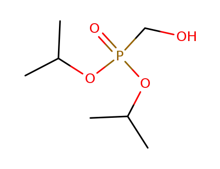 Molecular Structure of 24630-68-0 (DIISOPROPYL HYDROXYMETHYLPHOSPHONATE)